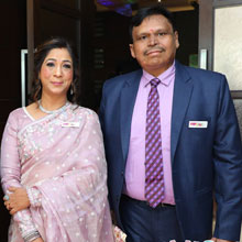 Vijay Kumar Agarwal, Founder & CEO, Shalini Agarwal, Director (Acade- mics)
