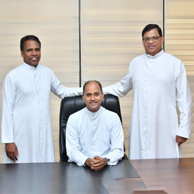 Rev. Fr. Robin Thonikuzhiyil,  Administrator,Rev. Dr Binu Edathumparambil, Principal 