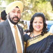 Satnam Singh Sandhu & Jasveer Kaur Sandhu, Directors, Dilip Kumar Mishra, CEO