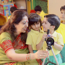 Vijay Kumar Agarwal, CEO,Shalini Agarwal, Director (Academics)