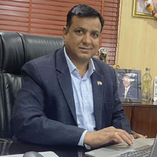 Dr. R. D. Patidar,   Vice Chancellor