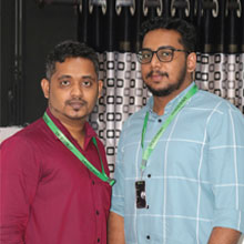 Dass Balasubramanian, Chief Executive Officer,Riju Arakkal, Founder