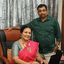 Aden Raj & Pearl Raj ,Founders