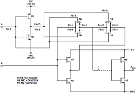 ADALM2000 Activity: CMOS Logic Circuits, Transmission Gate XOR