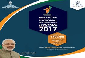 XLRI Partners with the Ministry of Skill Development and Entrepreneurship, GoI for the 'National Entrepreneurship Awards, 2017'