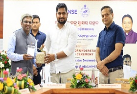 NSE and Odisha Government Entered into MoU for Financial Literacy